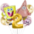 Set Globos Metalizados Personajes Bob Esponja Cumpleaños - comprar online