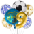 Set Globos Metalizados Boca Futbol Cumpleaños en internet