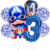Set Globos Metalizados Personajes Capitán América Cumpleaños en internet