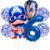 Imagen de Set Globos Metalizados Personajes Capitán América Cumpleaños