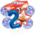 Set Globos Metalizados Personajes Cars Coche Auto Cumpleaños - comprar online