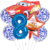 Set Globos Metalizados Personajes Cars Coche Auto Cumpleaños - comprar online