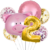 Set Globos Metalizados Animal Chancho Granja Cumpleaños - comprar online