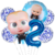 Set Globos Metalizados Personajes Jefe en Pañales Cumpleaños - comprar online