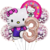 Set Globos Metalizados Personajes Kitty Gato Hello Cumple en internet