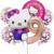 Set Globos Metalizados Personajes Kitty Gato Hello Cumple en internet