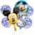 Set Globos Metalizados Personajes Mickey Mouse Cumpleaños - tienda online
