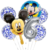 Imagen de Set Globos Metalizados Personajes Mickey Mouse Cumpleaños