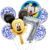 Set Globos Metalizados Personajes Mickey Mouse Cumpleaños