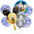 Set Globos Metalizados Personajes Mickey Mouse Cumpleaños - comprar online