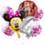Set Globos Metalizados Personajes Minnie Mouse Cumpleaños - PROYECTAMAR