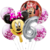 Imagen de Set Globos Metalizados Personajes Minnie Mouse Cumpleaños