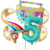 Set Globos Metalizados Patín Roller Figura Cumpleaños - tienda online