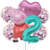 Set Globos Metalizados Figura Peppa Pig Cumpleaños - comprar online