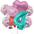 Set Globos Metalizados Figura Peppa Pig Cumpleaños - PROYECTAMAR