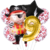 Set Globos Metalizados Personajes Pirata Capitán Cumpleaños en internet