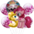 Set Globos Metalizados Personajes Pony Fucsia Cumpleaños - tienda online