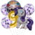 Set Globos Metalizados Personajes Pony Violeta Cumpleaños en internet