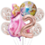 Set Globos Metalizados Personajes Princesa Aurora Cumpleaños - comprar online