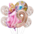 Set Globos Metalizados Personajes Princesa Aurora Cumpleaños en internet