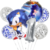 Set Globos Metalizados Personajes Sonic Cumpleaños