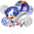 Set Globos Metalizados Personajes Sonic Cumpleaños - PROYECTAMAR