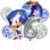 Imagen de Set Globos Metalizados Personajes Sonic Cumpleaños