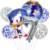 Set Globos Metalizados Personajes Sonic Cumpleaños