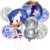 Set Globos Metalizados Personajes Sonic Cumpleaños - comprar online