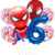 Imagen de Set Globos Metalizados Personajes Spiderman Cumpleaños