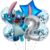 Set Globos Metalizados Figura Stitch Lilo Cumpleaños - comprar online