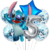 Set Globos Metalizados Figura Stitch Lilo Cumpleaños - tienda online