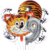 Set Globos Metalizados Animal Tigre Cabeza Selva Cumpleaños en internet