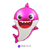 Globo Baby Shark Paleta 12" en internet