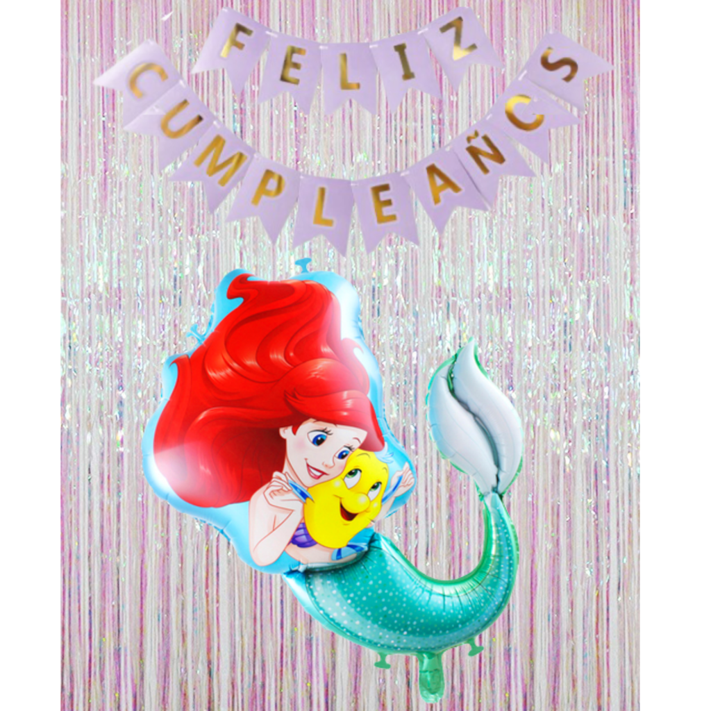 Fiesta Ariel - Cumpleaños de la Sirenita - Decoracion Ariel 
