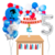 Combo Cumpleaños Kit Globos Sonic - tienda online