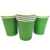 Vasos Polipapel Liso Verde x8