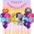 Combo Cumpleaños Globos Temática Pony Violeta - PROYECTAMAR