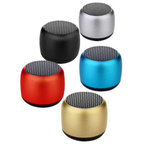 Mini altavoz para teléfono, mini altavoz Bluetooth, altavoz inalámbrico  pequeño y pesado, altavoz pequeño Bluetooth multifuncional