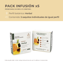 Infusión Herbal (x5 cócteles) - FIKA