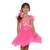 Vestido Ísis em Paetê saia em camadas - Pink - comprar online