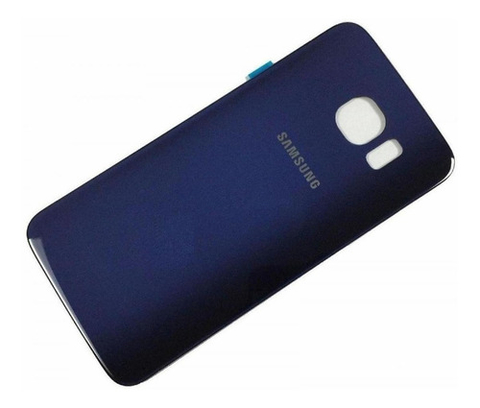 Tapa Trasera Repuesto Para Samsung S6 Edge Plus Azul