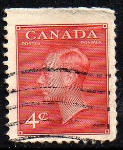 00070 Canada 239 George VI selos de Carnet U (a)