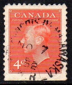 00071 Canada 239A George VI selos de Carnet U