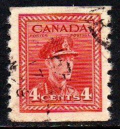 00195 Canada 209a George VI Selo de Carnet (A) U (a)