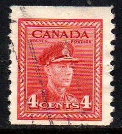 00195 Canada 209a George VI Selo de Carnet (B) U (b)