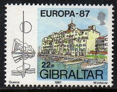 00455 Gibraltar 531 Tema Europa Arquitetura NNN