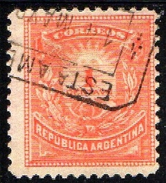 00601 Argentina 58 Numerais U (f)