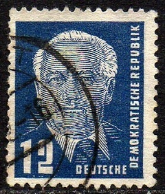 00611 Alemanha Oriental DDR 6 Presidente Pieck U (c)