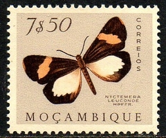00613 Moçambique 436 Borboletas Insetos NNN